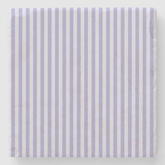 Dessous-de-verre En Pierre Rayures violettes (Devant)