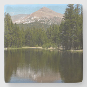 Dessous-de-verre En Pierre Reflet du lac de Yosemite