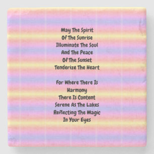 Dessous-de-verre En Pierre Refléter La Magie