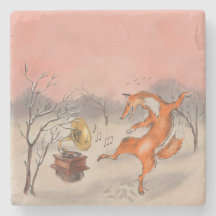 Renard dansant fantaisiste Décor de maison inspiré