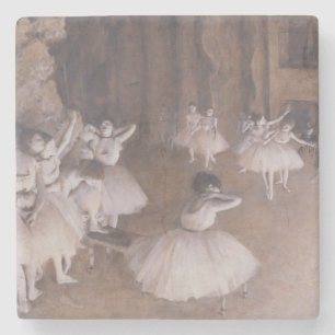 Dessous-de-verre En Pierre Répétition de ballet d'Edgar Degas   sur l'étap