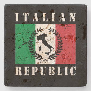 Dessous-de-verre En Pierre République italienne