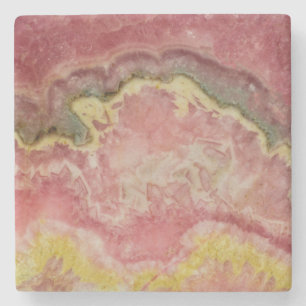 Dessous-de-verre En Pierre Rhodochrosite