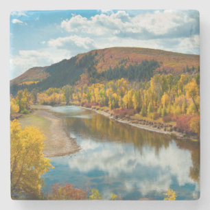 Dessous-de-verre En Pierre Rivière Yampa en automne