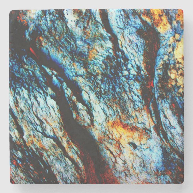 Dessous-de-verre En Pierre Roche de turquoise (Devant)
