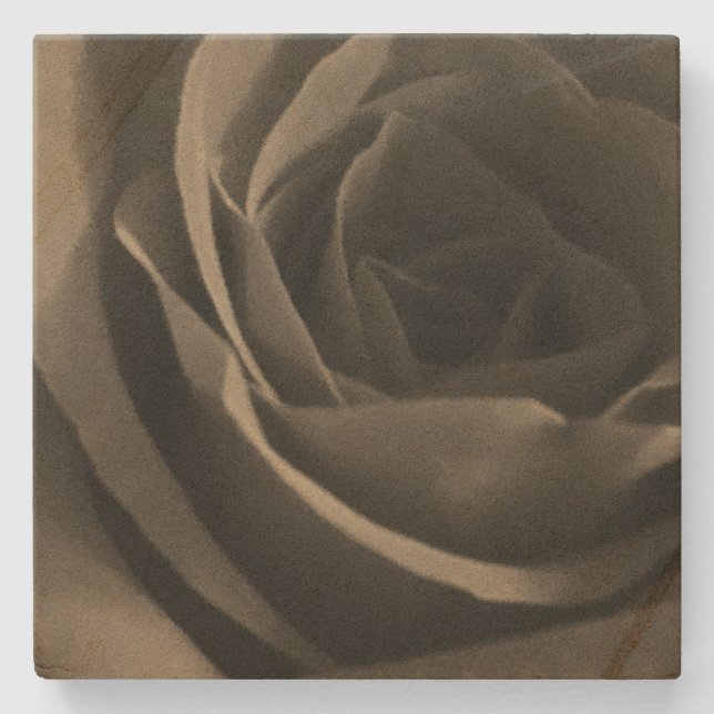 Dessous-de-verre En Pierre Rose (Devant)