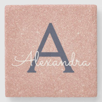 Rose Rose Rose Gold Marine Parties scintillant ble