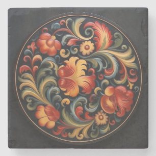 Dessous-de-verre En Pierre Rosepaint Moderne 5 sur 6