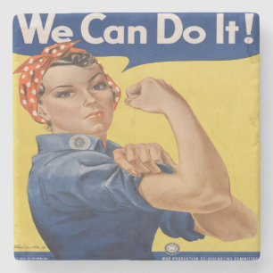 Dessous-de-verre En Pierre Rosie the Riveter