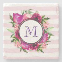 Rosier rose et bouquet floral de crapaud