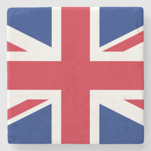 Dessous-de-verre En Pierre Royaume-Uni (British Flag) (Union Jack) (Royaume-U
