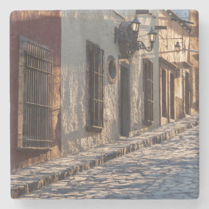 Dessous-de-verre En Pierre Rue pavée de Mexico