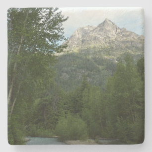 Dessous-de-verre En Pierre Ruisseau McDonald au Glacier National Park