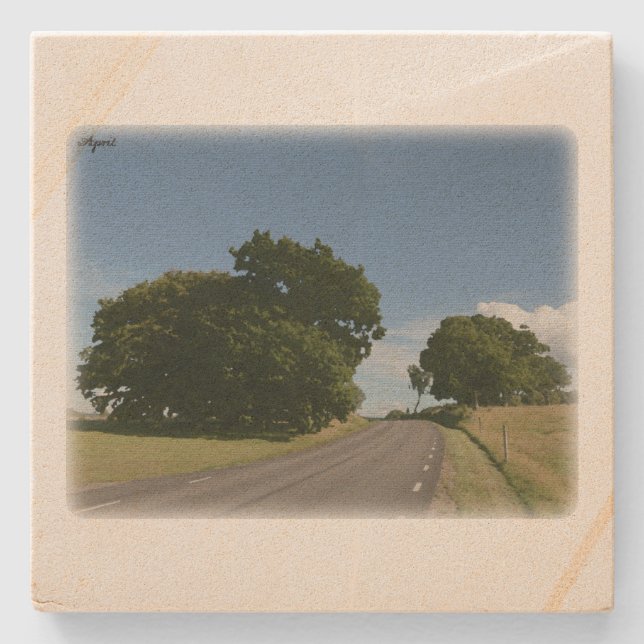 Dessous-de-verre En Pierre Rural Sweden April (Devant)