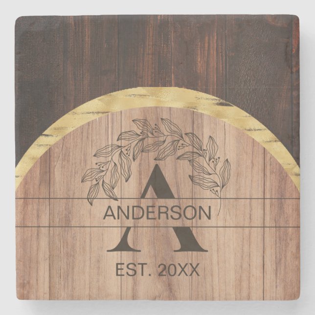 Dessous-de-verre En Pierre rustique (Devant)