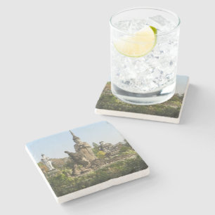 Dessous-de-verre En Pierre Sala Keo Kou, Nong Khai, Thaïlande