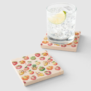 Dessous-de-verre En Pierre Salade de fruits