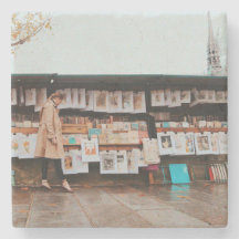 samedi sur le Dessous de verre de pierre de Seine