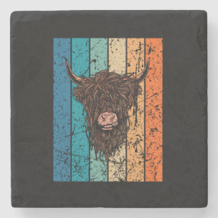 Dessous-de-verre En Pierre Scottish Highland
