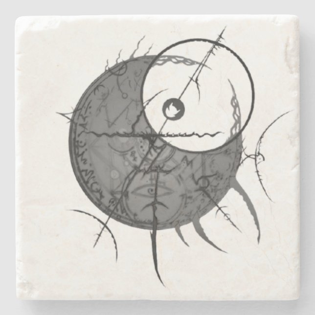 Dessous-de-verre En Pierre Seal of the Eldritch - Coaster (Devant)