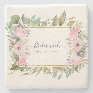 Dessous-de-verre En Pierre Serez-vous BRIDESMAID MAID HONOR FLOWERGIRL
