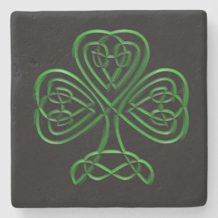 Dessous-de-verre En Pierre Shamrock