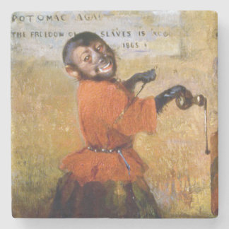 Dessous-de-verre En Pierre Singe souriant