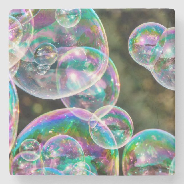 Dessous-de-verre En Pierre Soap bubbles (Devant)