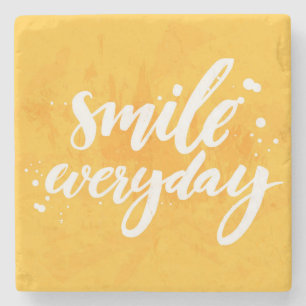 Dessous-de-verre En Pierre Sourire tous les jours