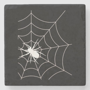 Dessous-de-verre En Pierre Spider Web Grossesse Faire-part Halloween