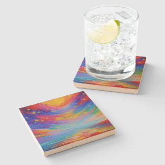 Dessous-de-verre En Pierre Starscape