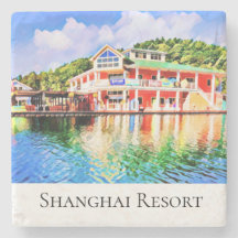 Station de coaster en pierre de Shanghai