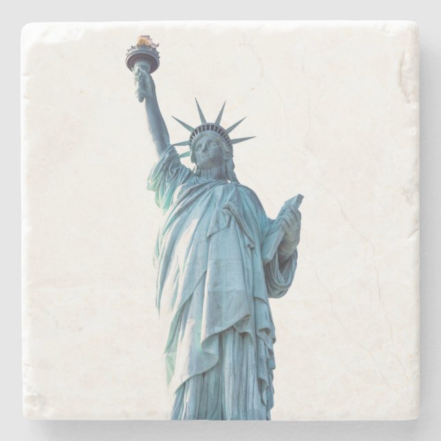 Dessous-de-verre En Pierre Statue de la liberté (Devant)