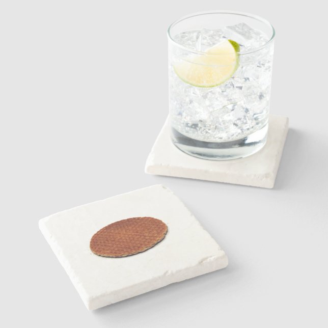 Dessous-de-verre En Pierre Stroopwafel (Côté)