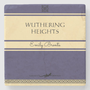 Dessous-de-verre En Pierre Style de soeurs de Bronte rétro