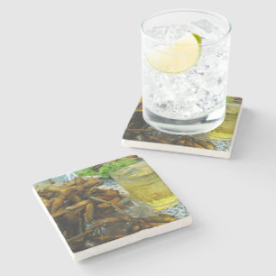 Dessous-de-verre En Pierre Style Edamame Thai