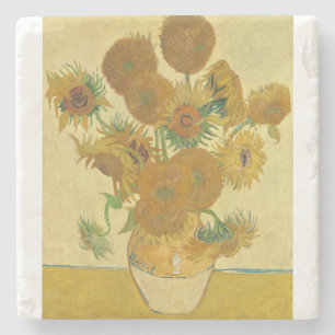 Dessous-de-verre En Pierre Sunflowers 1888 par Vincent van Gogh