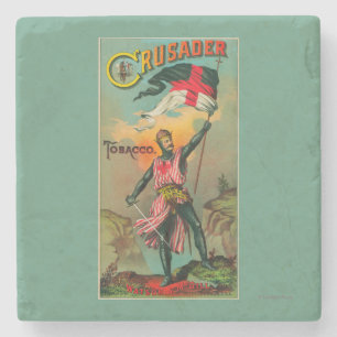 Dessous-de-verre En Pierre Tabac LabelPetersburg, VA de croisé