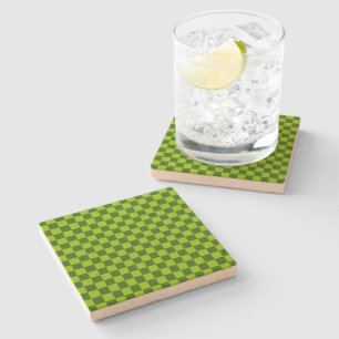 Dessous-de-verre En Pierre Tableau de bord classique Green Combination par ST