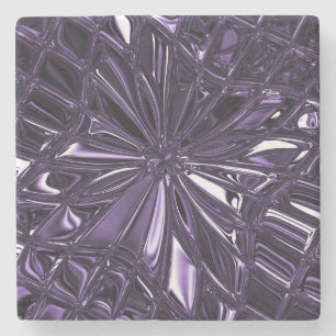 Dessous-de-verre En Pierre Tapis de souris en pierre violette