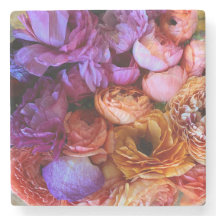 Tapisserie de fleurs romantiques