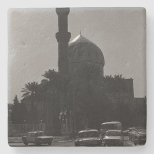 Dessous-de-verre En Pierre Taxis de mosquée vintage Iraq Bagdad