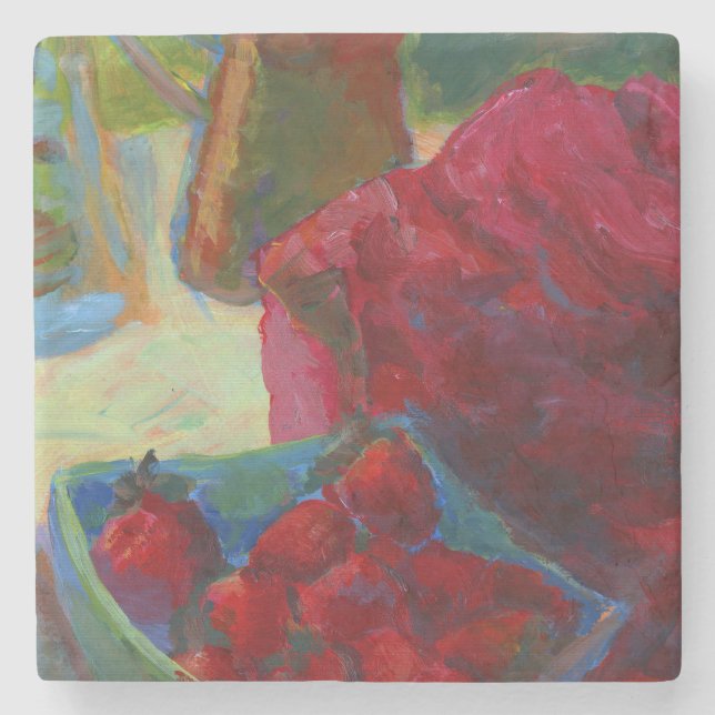 Dessous-de-verre En Pierre Téléchargez votre oeuvre | Tourner la peinture per (Devant)