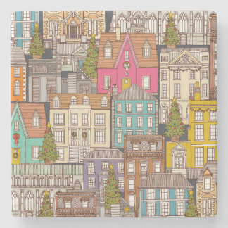 Dessous-de-verre En Pierre temps noël fer multi