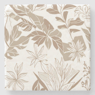 Dessous-de-verre En Pierre Terracotta Fleur sauvage Rustic Spring Home Décor