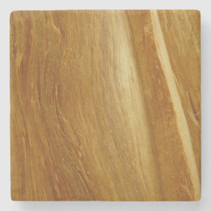 Dessous-de-verre En Pierre Texture de faux bois de pin II