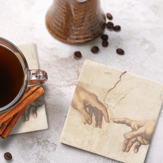 Dessous-de-verre En Pierre The Creation of Adam (Créateur téléchargé)