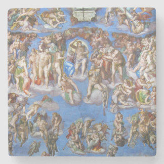 Dessous-de-verre En Pierre The Last Judgment - Michel-Ange Buonarroti