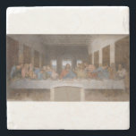 Dessous-de-verre En Pierre The Last Supper 1495 1498 by Léonard de Vinci<br><div class="desc">Léonard di ser Piero da Vinci[b] (15 avril 1452 - 2 May 1519) ce que Italian polymath of the High Renaissance who was active a painter, draughtsman, engineer, scientist, theoriste, sculpteur, architect.[3] While. s fame initially rested on his achievements as a painter, alors quand on fait la queue pour les...</div>