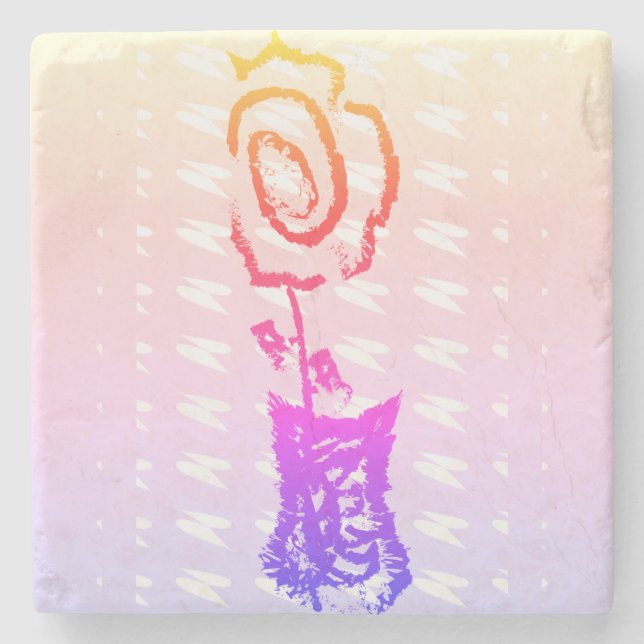 Dessous-de-verre En Pierre Throw Pillow (Devant)